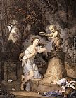 Jean Baptiste Greuze Famous Paintings - Votive Offering to Cupid